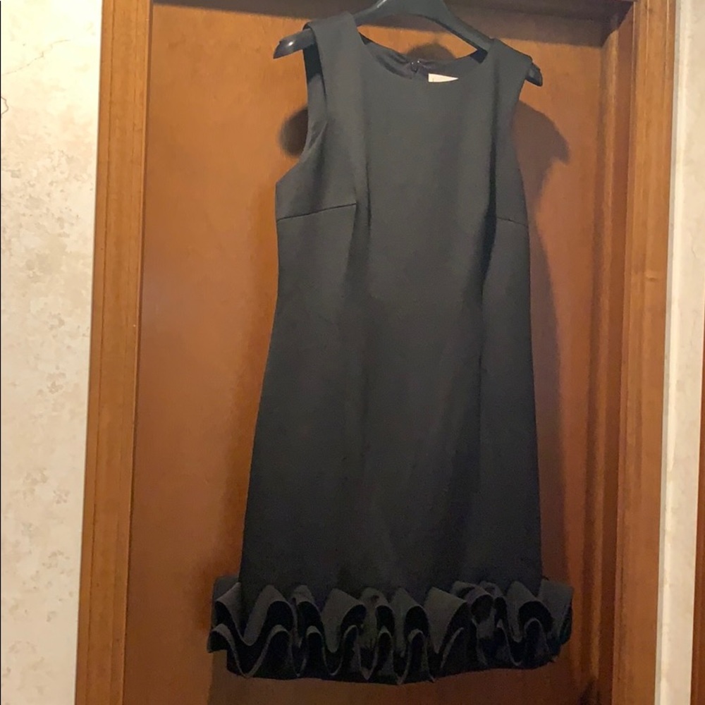 Nicole Miller Sleeveless Black Dress Size 8 New